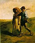 Jean Francois Millet Wall Art - The Walk to Work